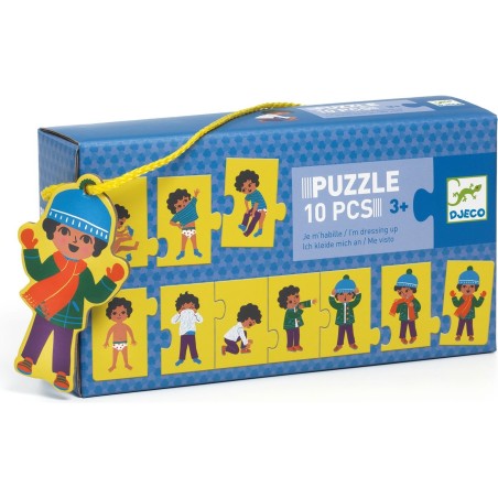 Puzzle - Je m'habille - Jeux enfants - Djeco