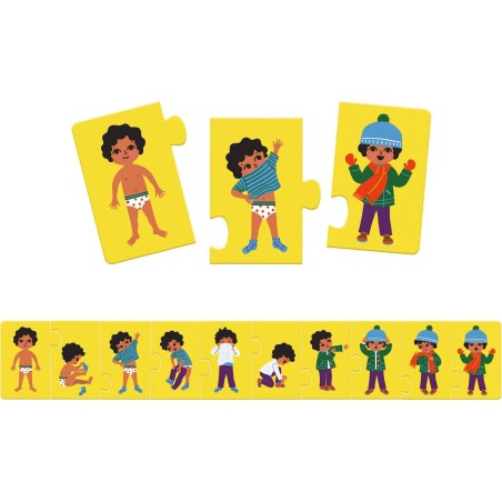 Puzzle - Je m'habille - Jeux enfants - Djeco