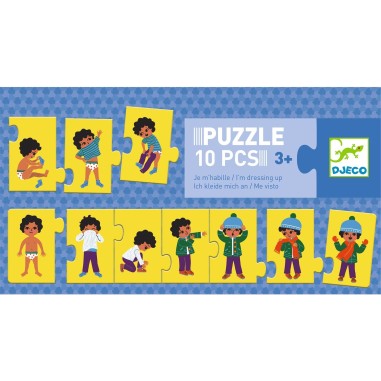 Puzzle - Je m'habille - Jeux enfants - Djeco