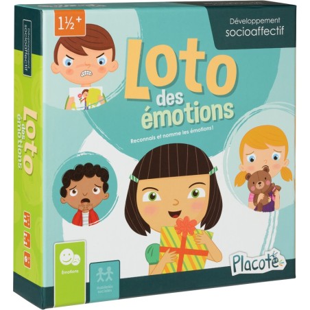 Loto des Emotions - Jeux enfants - Placote