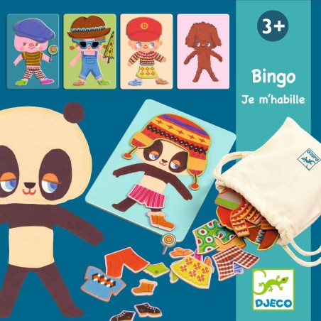 Jeux Ã©ducatifs Bingo - Je m'habille - Djeco