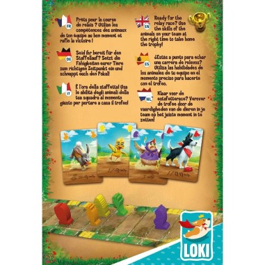 Jeu Farm & Furious - Jeu de société enfant - Loki