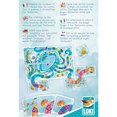 Jeu Tentacolor - Jeu de société enfant - Loki