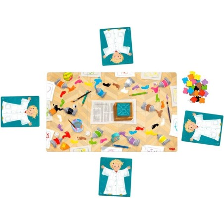 Color mania - jeu de course et de collecte - Haba