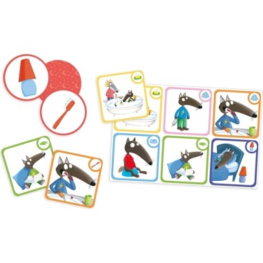 Le Jeu du Marchand de Sable P'tit Loup - Jeux de société - Auzou