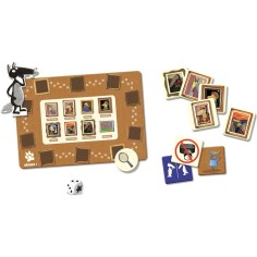Jeu de Loup - Enquête au musée - Jeux de société - Auzou 2