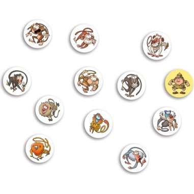 Singes en Fuite - Jeux de société - Placote