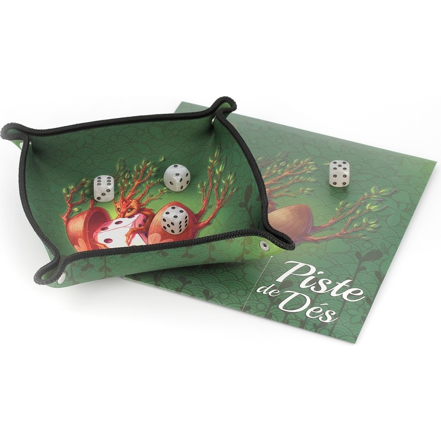 Piste de Dés Adélaïde Eau 21x21 cm Wogamat