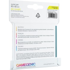 : 50 Prime Sleeves 82x82 - Accessoires - Gamegenic 2
