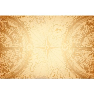 Tapis: Compass Sepia - Accessoires - Offline Edition - Offline Distribution
