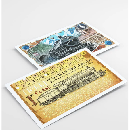 Aventuriers du Rail Europe - Pack de sleeves - Accessoires - Gamegenic