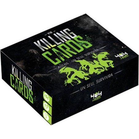 Killing Cards - Aliens - Jeux de société - 404 Editions - 404 On Board