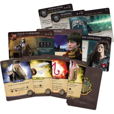 Jeu Harry Potter Hogwart's Battle - jeu de deckbuilding coopératif - USAopoly