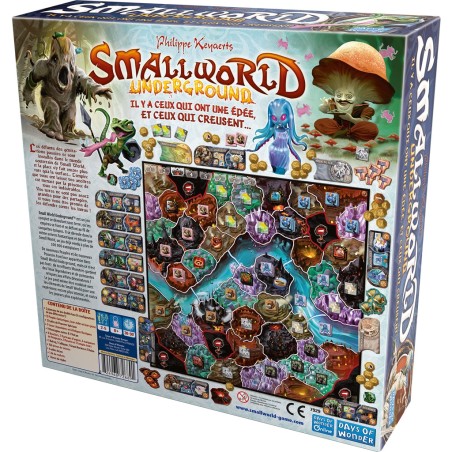 Smallworld underground - jeu de plateau et de conquête - Asmodée - Days of Wonder