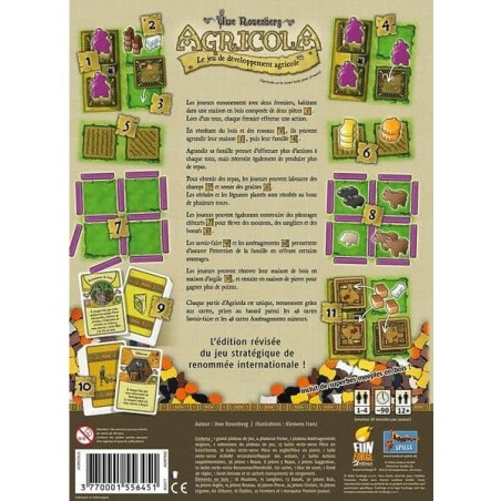 Agricola - jeu de développement agricole - Funforge