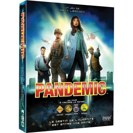 Pandemic - jeu coopératif - Zman Games
