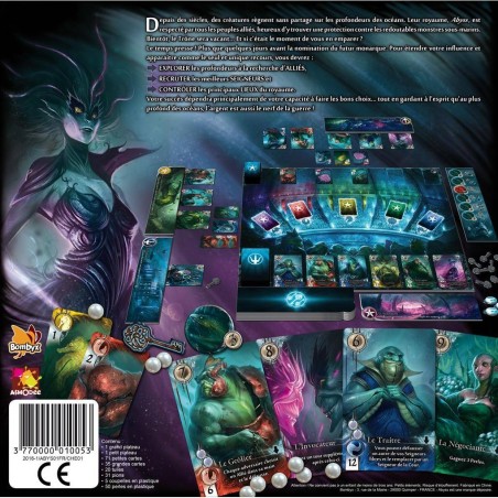 Abyss - Boîte bleue - Jeu de société - Bombyx