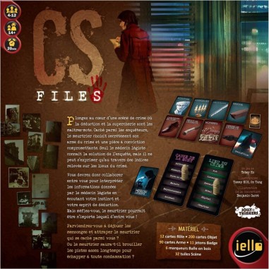 Cs Files - Jeu de société - Iello