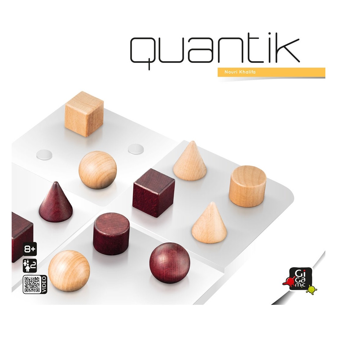 Quantik - jeu de réflexion et de stratégie - Gigamic