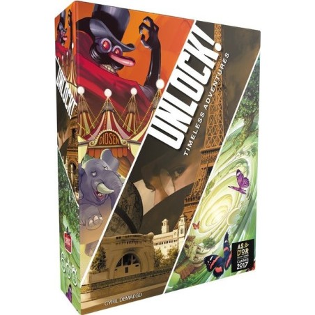 Unlock 6 timeless adventures - jeu de société - Space Cowboys