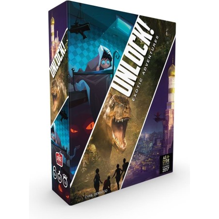 Unlock! Exotic Adventures - Jeu de société - Space Cowboys