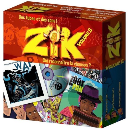 Zik, Volume 2 - Jeu de société - Blackrock - Blackrock Games