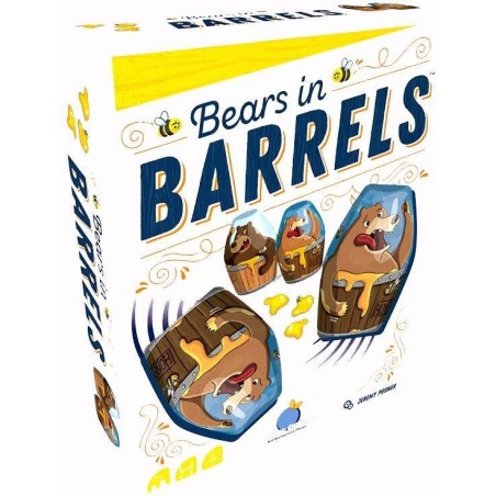 Bears In Barrels - Jeux de société - Blue Orange - Blue Orange Games