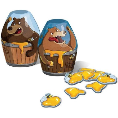 Bears In Barrels - Jeux de société - Blue Orange - Blue Orange Games