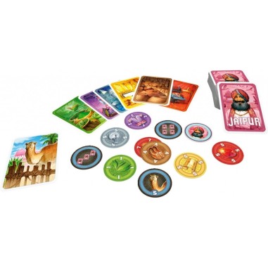 Jaipur : Jeu de cartes et de troc Asmodée - Space Cowboys