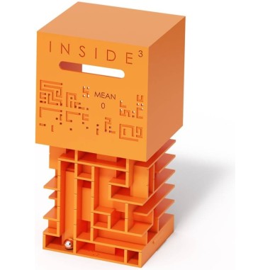 Inside Ze Cube - Mean0: Orange - Jeux classiques - Casse-têtes - Inside - Doug Solutions
