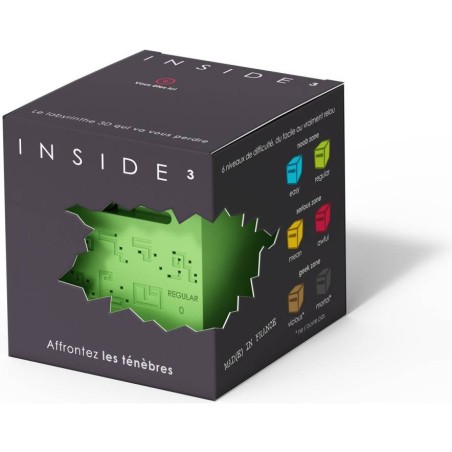 Inside Ze Cube - Regular0: Vert - Jeux classiques - Casse-têtes - Inside - Doug Solutions