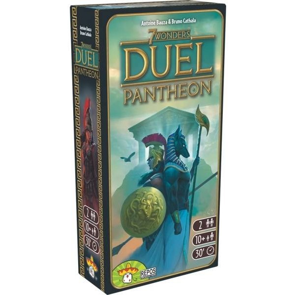 7 Wonders Duel : Panthéon Extension Repos Production