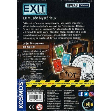 Exit: Le Musée Mystérieux - Jeux de société - Iello