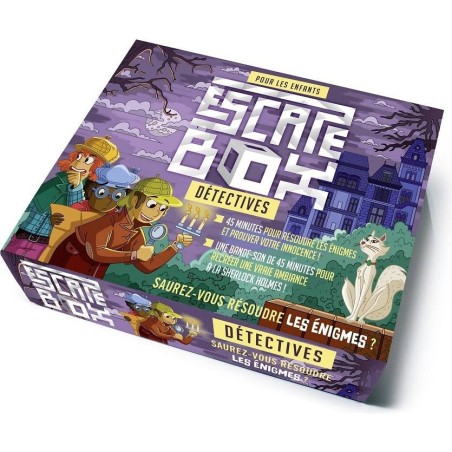 Escape Box - Détectives - Jeu de société - 404 Editions - 404 Éditions