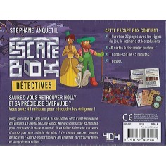 Escape Box - Détectives - Jeu de société - 404 Editions - 404 Éditions 2