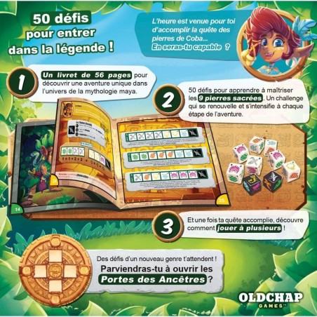Les pierres de Coba - Jeux de société - Editions - Oldchap