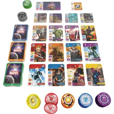 Splendor Marvel - jeu de commerce tactique Asmodée - Space Cowboys