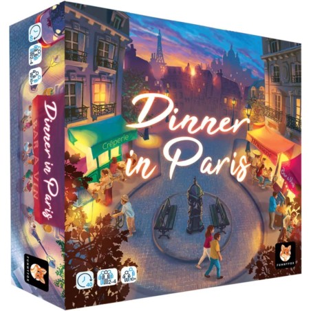 Dinner in Paris - Jeux de société - Funnyfox