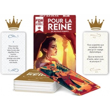 Pour la reine - jeu de construction d'histoires - Bragelonne Games