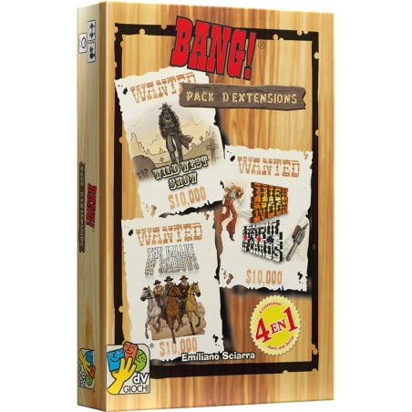 Bang! Pack d'Extensions - Da Vinci - Jeux de société - Da Vinci Giochi