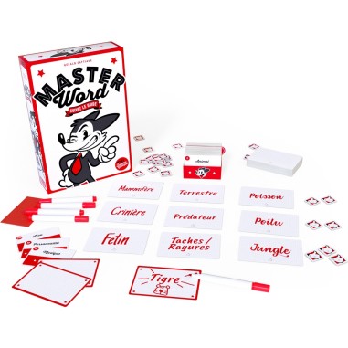 Master word - jeu coopération - Le scorpion masqué