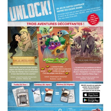 Unlock! 8 Mythic Adventures - Jeux de société - Space Cowboys