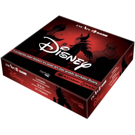 Escape Game: Disney Villains - Jeux de société - Hachette - Heroes Games
