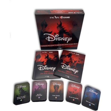 Escape Game: Disney Villains - Jeux de société - Hachette - Heroes Games