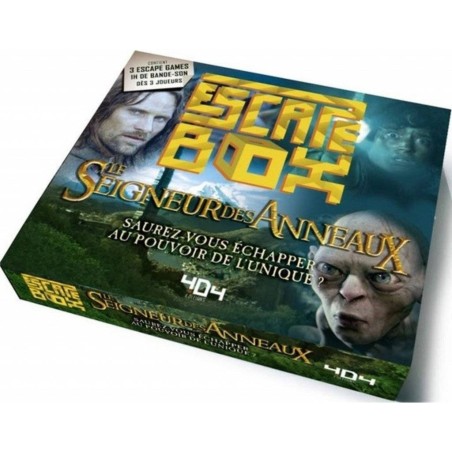 Escape Box : Le Seigneur des Anneaux - Jeux de société - 404 Éditions