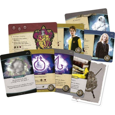 Harry Potter: Bataille à Poudlard - Défense contre les Forces du Mal - Jeux de société - USAopoly