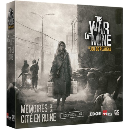 This War of Mine: le Jeu de Plateau - Mémoires de la Cité en Ruine - Jeu de société - Edge - Galakta