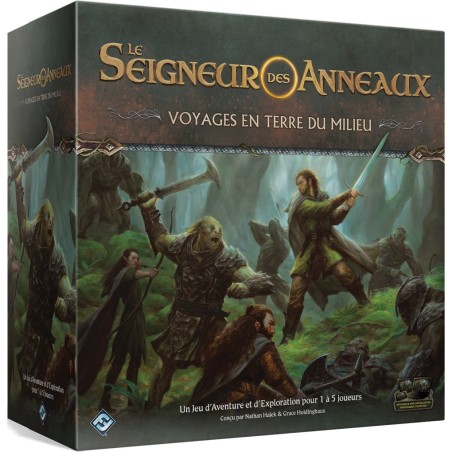 Le Seigneur des Anneaux - Voyages en Terre du Milieu - Jeu de société - Fantasy Flight Games