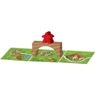 Carcassonne: Extension 8 - Ponts, Forteresses & Bazar - Jeu de société - Zman Games - Z-man Games