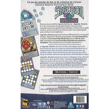 Sagrada : Passion - Extension - Jeux de société - Matagot